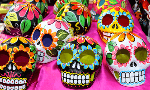 mascaras calaveras mexicanas