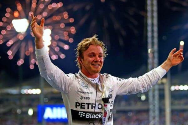 Campeón del F1 Nico Rosberg
